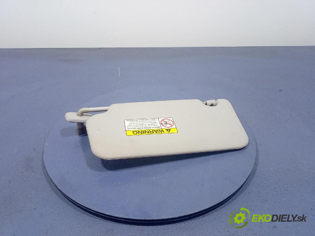 Kia Carens 2007 kryt slnečná clona