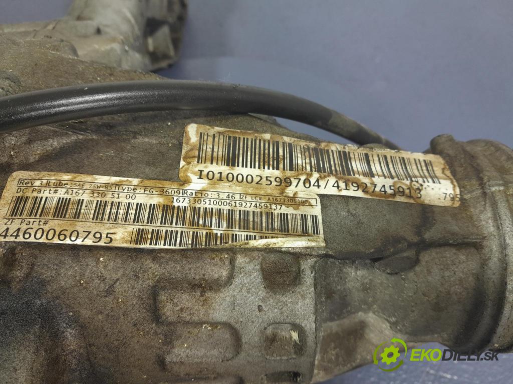 Mercedes GLE-Klasa 2019 Most: predný A1673305100