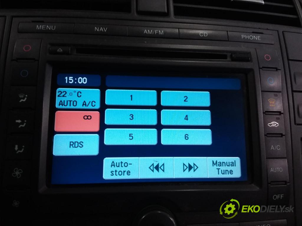 Ford C-max 2004 Radio I Navigácia: 3M5T-18B988-AG