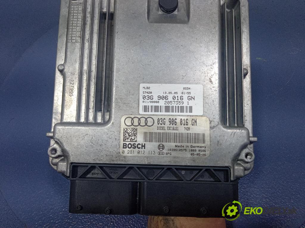 Audi A4 2005 riadiaca jednotka Motor: 03G906016GN