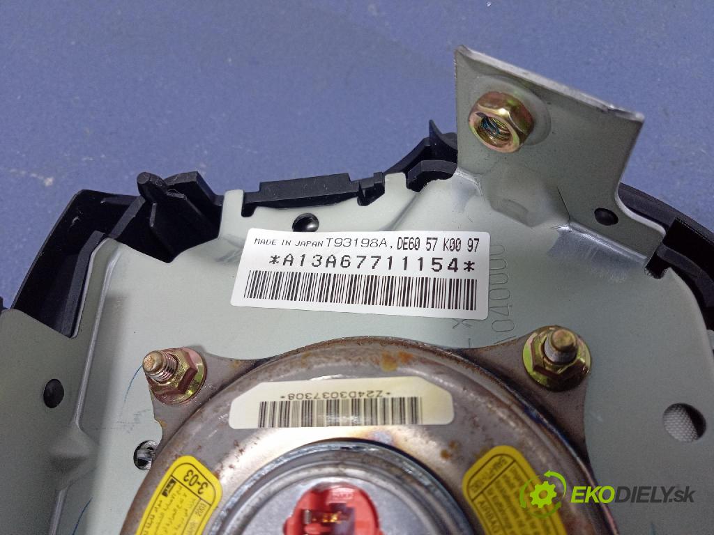 Mazda 2 2004 Airbag: Řidiči: x DE6057K0097