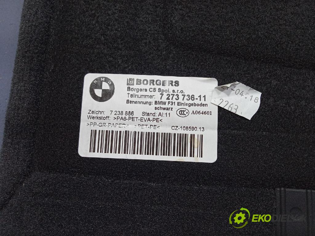 Bmw Seria 3 2018 koberec do auta 7273736