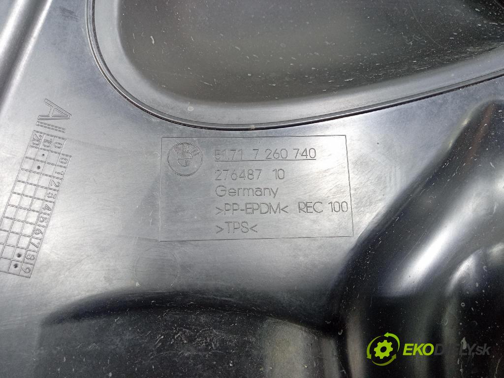 Bmw Seria 3 2018 kryt Plast: podvozek: 7260740