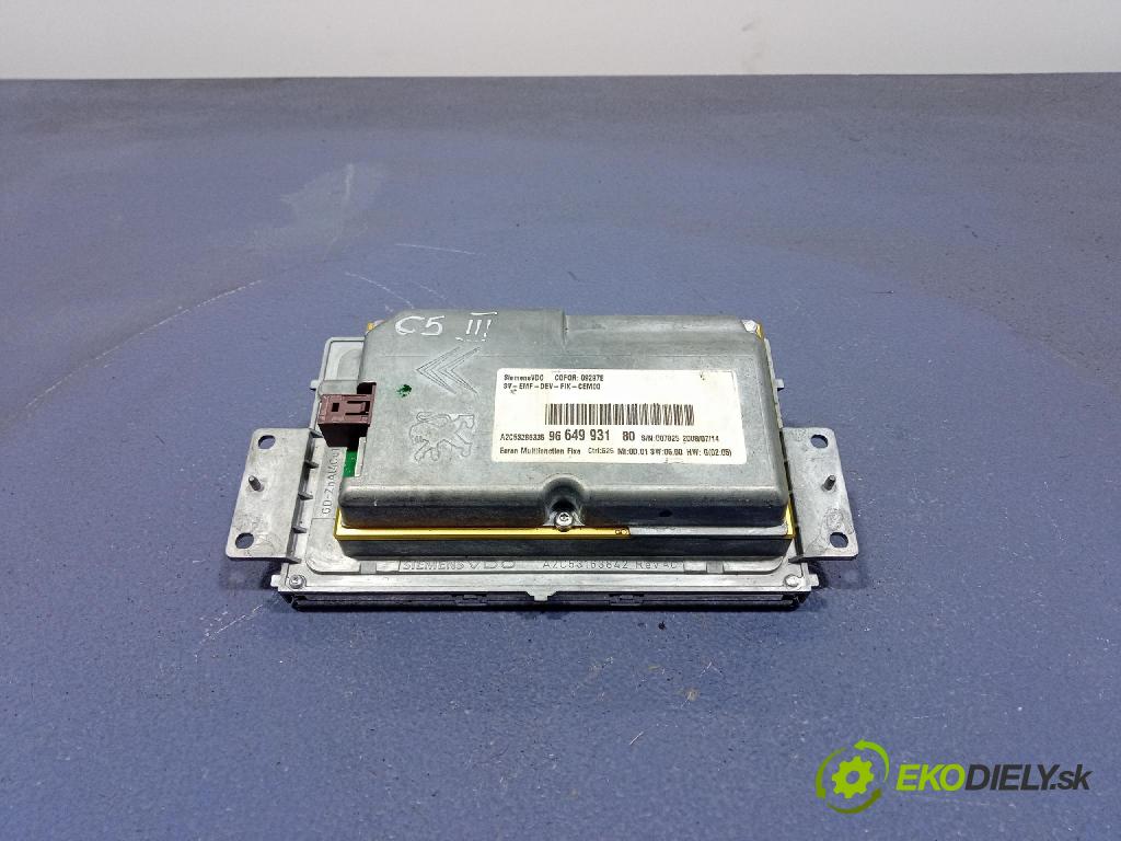 Citroen C5 2008 Zobrazit: Rádio: / GPS 9664993180
