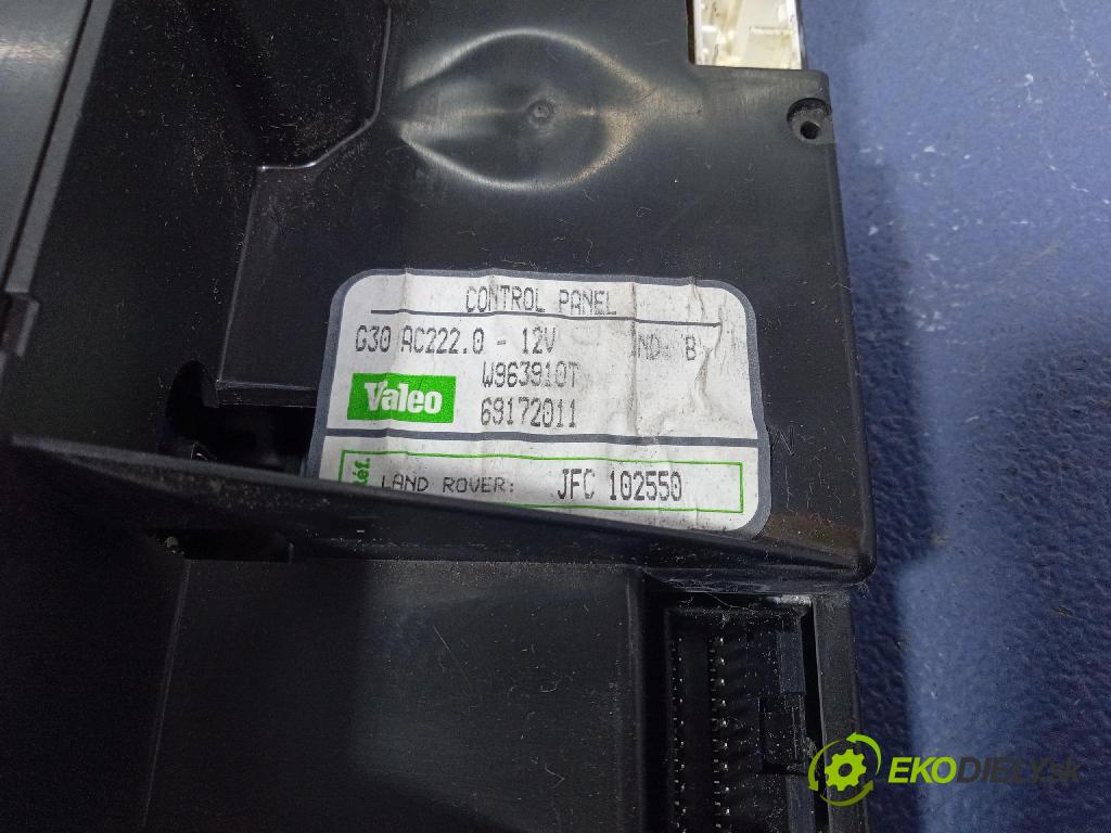 Land rover Range rover 1998 Přepínač Klimatizace: Proud vzduchu JFC102550