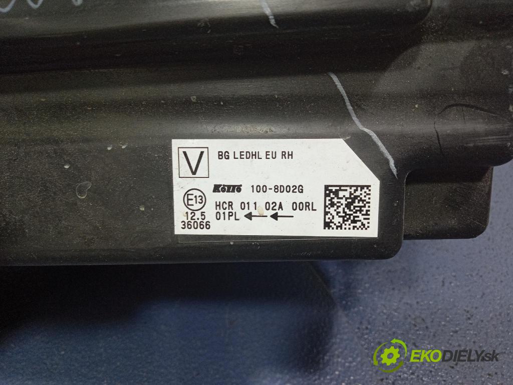 Nissan Qashqai 0 světlo v pravo: 100-8D02G