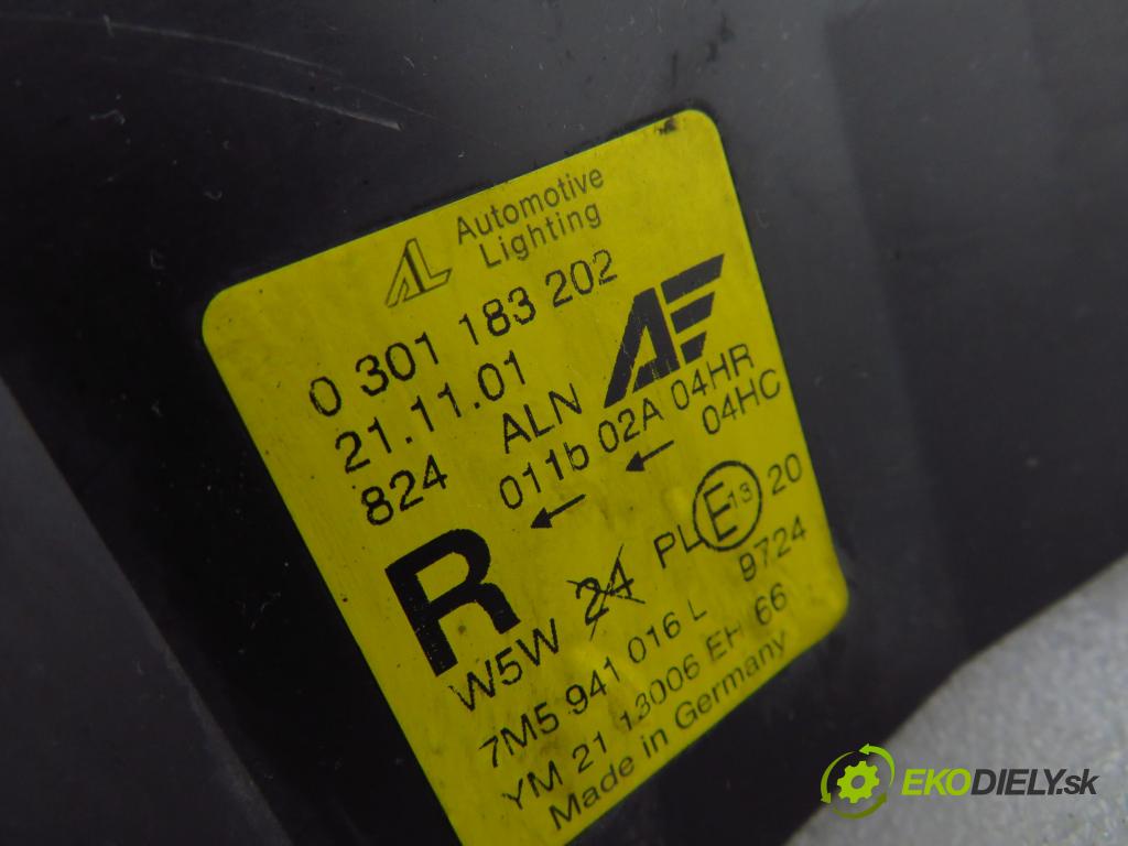 FORD GALAXY (WGR) MINIVAN 2001 85,00 1.9 TDI PD 115 - AUY 1896,00 Svetlo PP 0301183202 ; 7M5941016L ; YM2113006EH