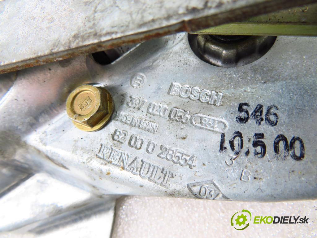 RENAULT MEGANE I (BA0/1_) HB 1996 55,00 1.6 i 8V (BA0L) 75- K7M 720 1598,00 Motorček stierače zadné 8200028554 ; 1397020056