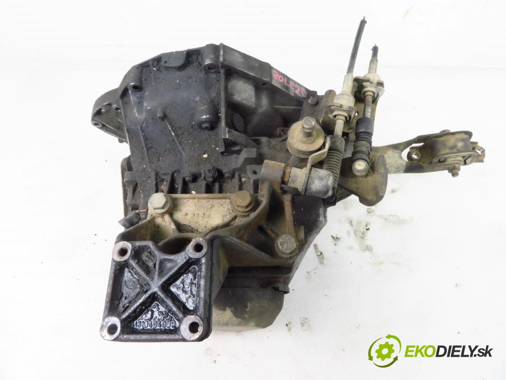 CITROEN JUMPER Skrzynia (230L) FURGON 1996 68,00 1.9 TD - DHX (XUD9TF/BTF) 1905,00 Prevodovka MANUALNA 20LE20