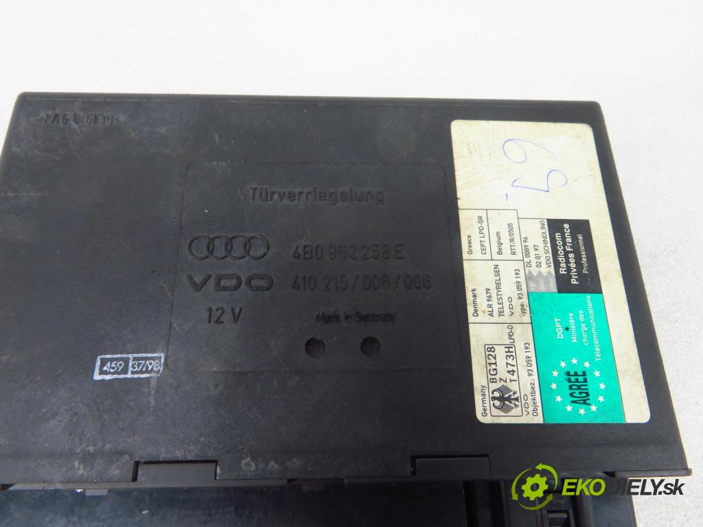 AUDI A6 (4B2, C5) SEDAN 1999 121,00 2.4 - ARJ 2393,00 MODUL komfortu 4B0962258E ; 410215006006