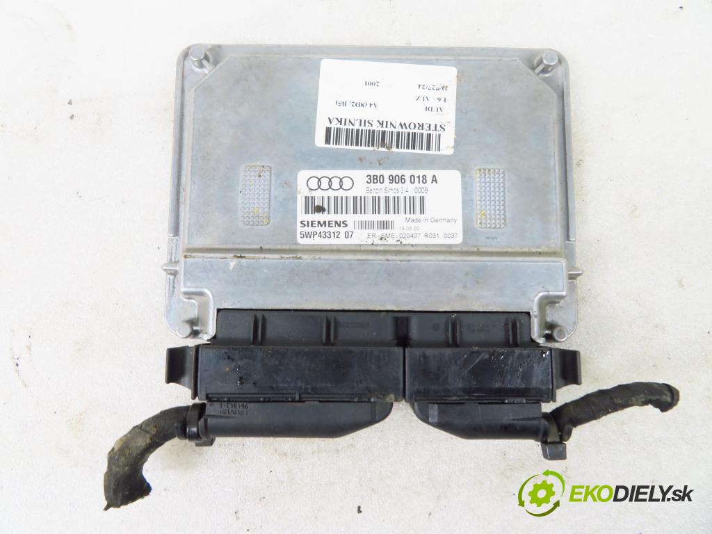 AUDI A4 (8D2, B5) SEDAN 2001 75,00 1.6 - ALZ 1595,00 Riadiaca jednotka Motor 3B0906018A ; 5WP43312
