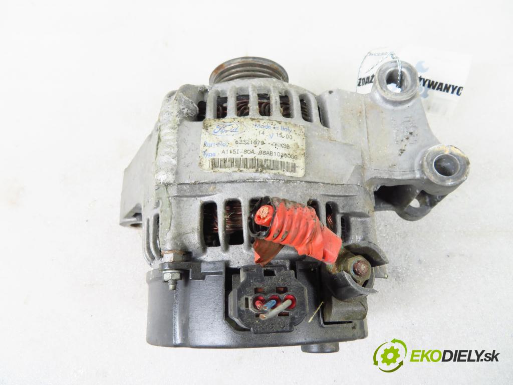 FORD FOCUS (DAW, DBW) HB 2000 74,00 1.6 16V 100 - FYDA 1596,00 Alternátor 98AB10300GG (Alternátory)