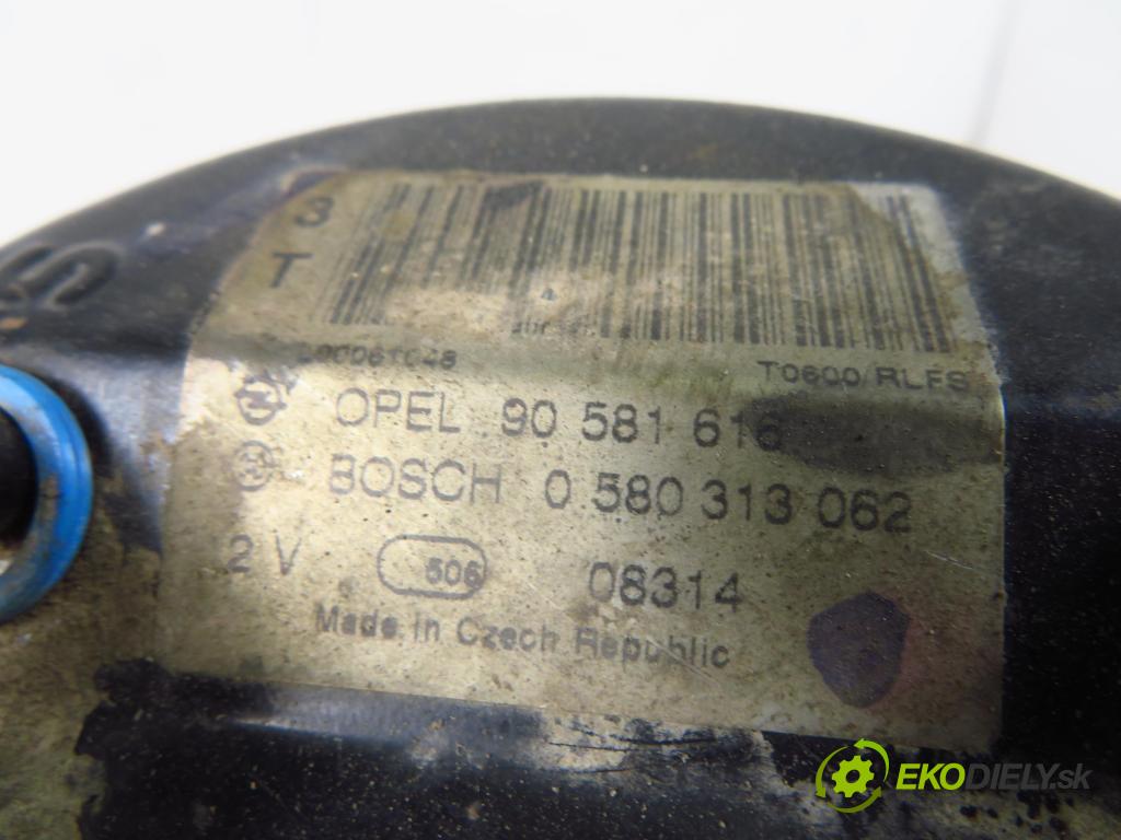 OPEL ASTRA G liftback (T98) HB 1999 62,00 1.6 8V - Z 16 SE 1598,00 pumpa paliva 0580313062 ; 90581616
