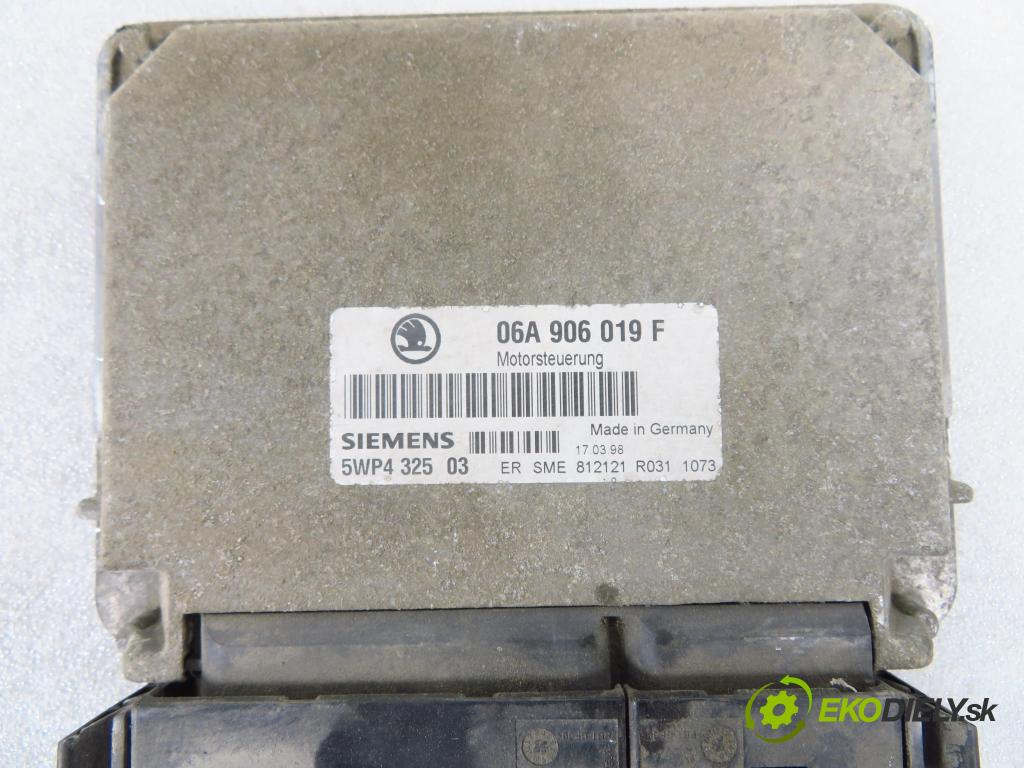 SKODA OCTAVIA I (1U2) SEDAN 1998 74,00 1.6 - AEH 1595,00 Riadiaca jednotka Motor 06A906019F ; 5WP4325