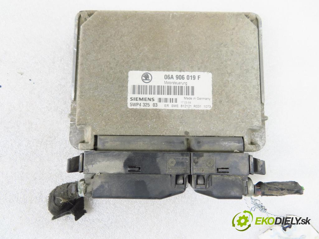 SKODA OCTAVIA I (1U2) SEDAN 1998 74,00 1.6 - AEH 1595,00 Riadiaca jednotka Motor 06A906019F ; 5WP4325