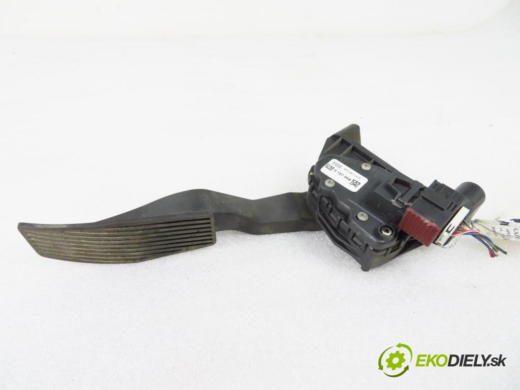 OPEL ASTRA G liftback (T98) HB 2003 62,00 1.6 8V - Z 16 SE 1598,00 Potenciometer plynu 9157998 ; 6PV00811200 (Pedále)