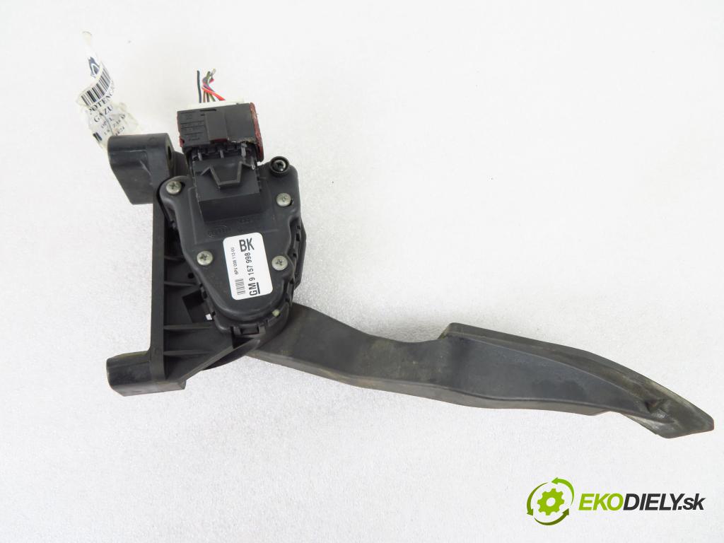 OPEL ASTRA G liftback (T98) HB 2003 62,00 1.6 8V - Z 16 SE 1598,00 Potenciometer plynu 9157998 ; 6PV00811200 (Pedále)