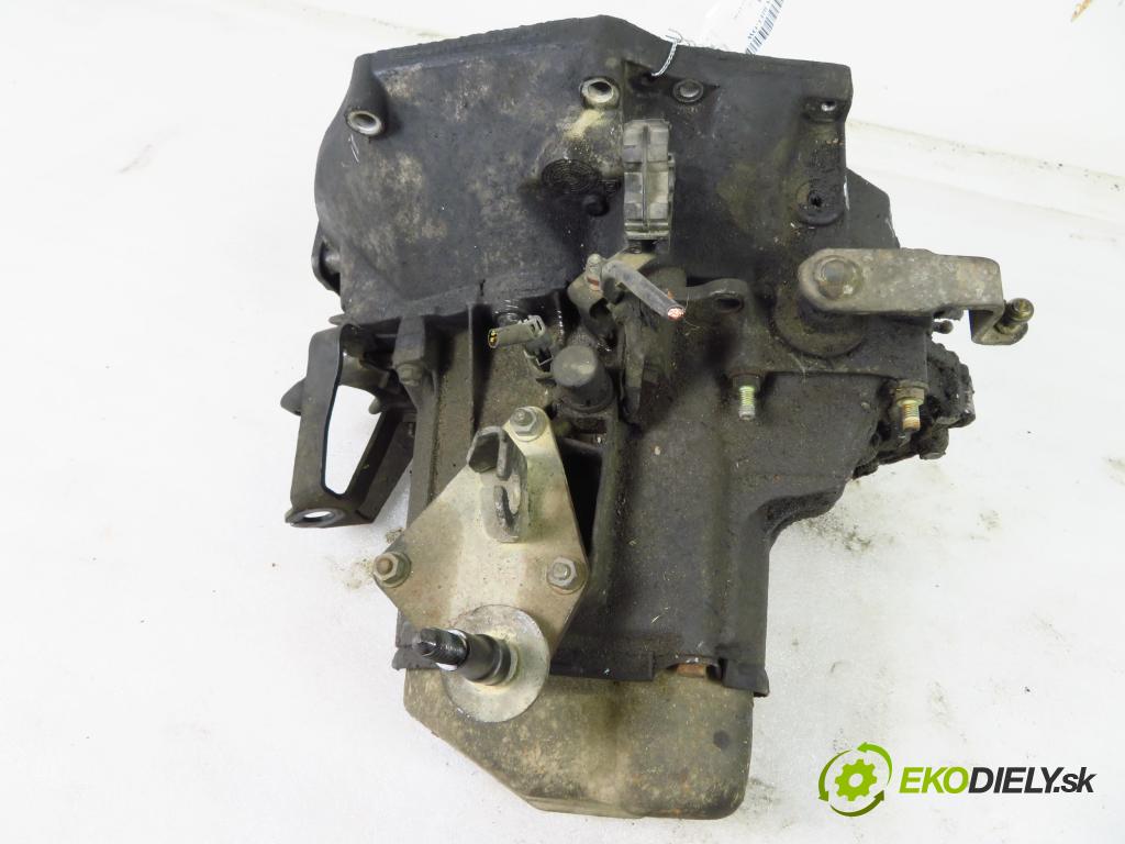 PEUGEOT 206 liftback (2A/C) HB 2003 50,00 1.4 HDi 8V 70 - 8HX 1398,00 Prevodovka MANUALNA 20CN39