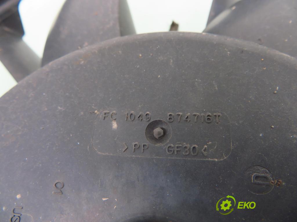 CITROEN C4 I (LC_) HB 2004 80,00 1.6 HDi 109 - 9HZ (DV6TED4) 1560,00 Ventilátor chladič vody FC1049874716T