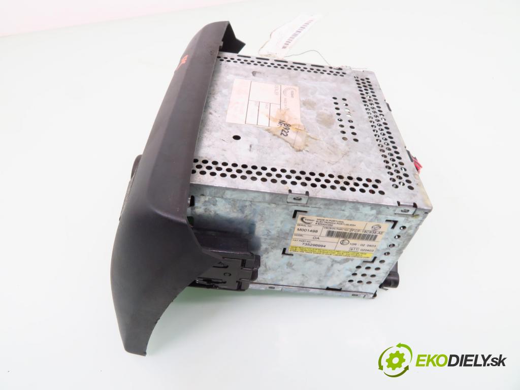 FIAT STILO (192_) HB 2002 76,00 1.6 16V 103 - 182 B6.000 1596,00 RADIO Modul 735296994 ; 2FCF18C838AE