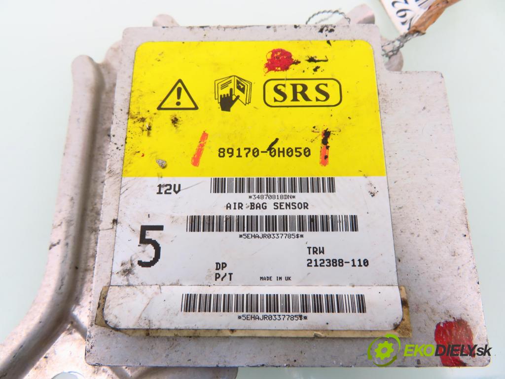 TOYOTA AYGO (_B1_) HB 2005 40,00 1.4 HDi (WNB10_) - 2WZ-TV 1398,00 MODUL air BAG 891700H050 ; 212388110