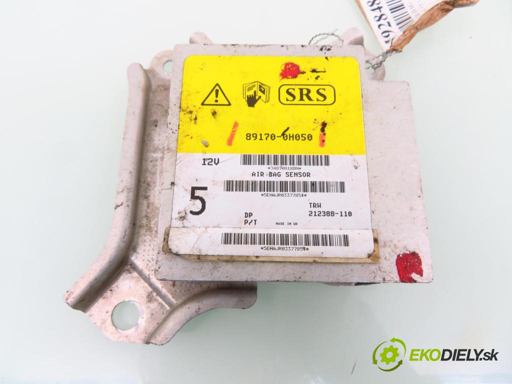TOYOTA AYGO (_B1_) HB 2005 40,00 1.4 HDi (WNB10_) - 2WZ-TV 1398,00 MODUL air BAG 891700H050 ; 212388110
