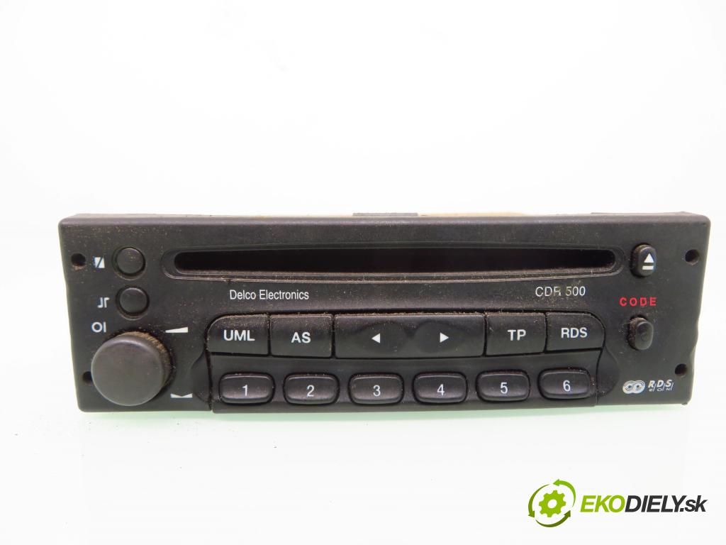 OPEL ASTRA F (T92) HB 1992 50,00 1.7 TD 1700,00 RADIO CD 09119909 ; CDR500E