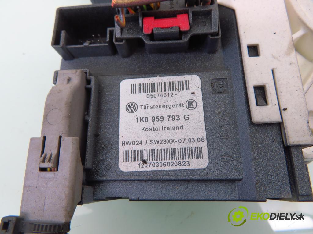 VW GOLF V (1K1) HB 2006 77,00 1.9 TDI - BXE 1896,00 motorek sťahovaní oken LP 1K4837401N ; 1K0959701K ; 1K0959793G