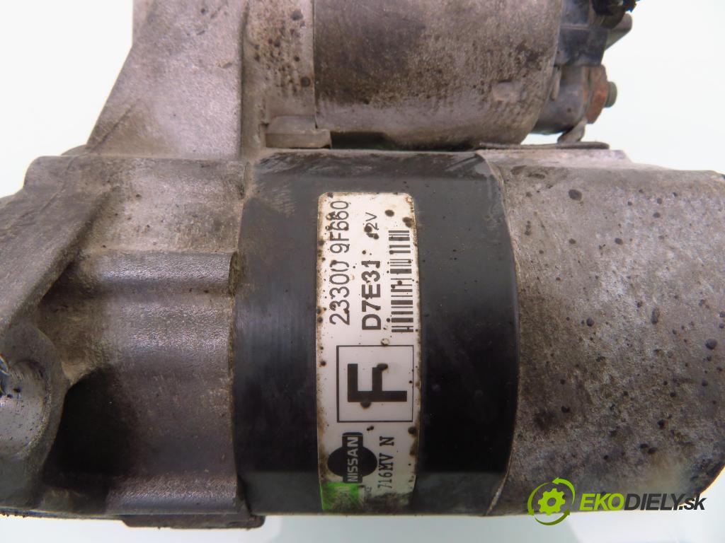 NISSAN ALMERA II (N16) SEDAN 2002 84,00 1.8 - QG18DE 1769,00 Štartér D7E31 ; 233009F600 (Štartéry)