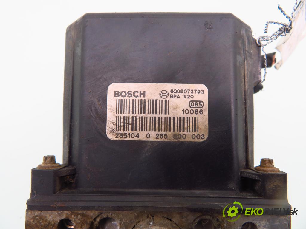 SEAT IBIZA III (6L1) HB 2002 55,00 1.4 16V - BBY 1390,00 Pumpa ABS 0265800003 ; 0265222006 ; 6Q0614117E (Pumpy ABS)