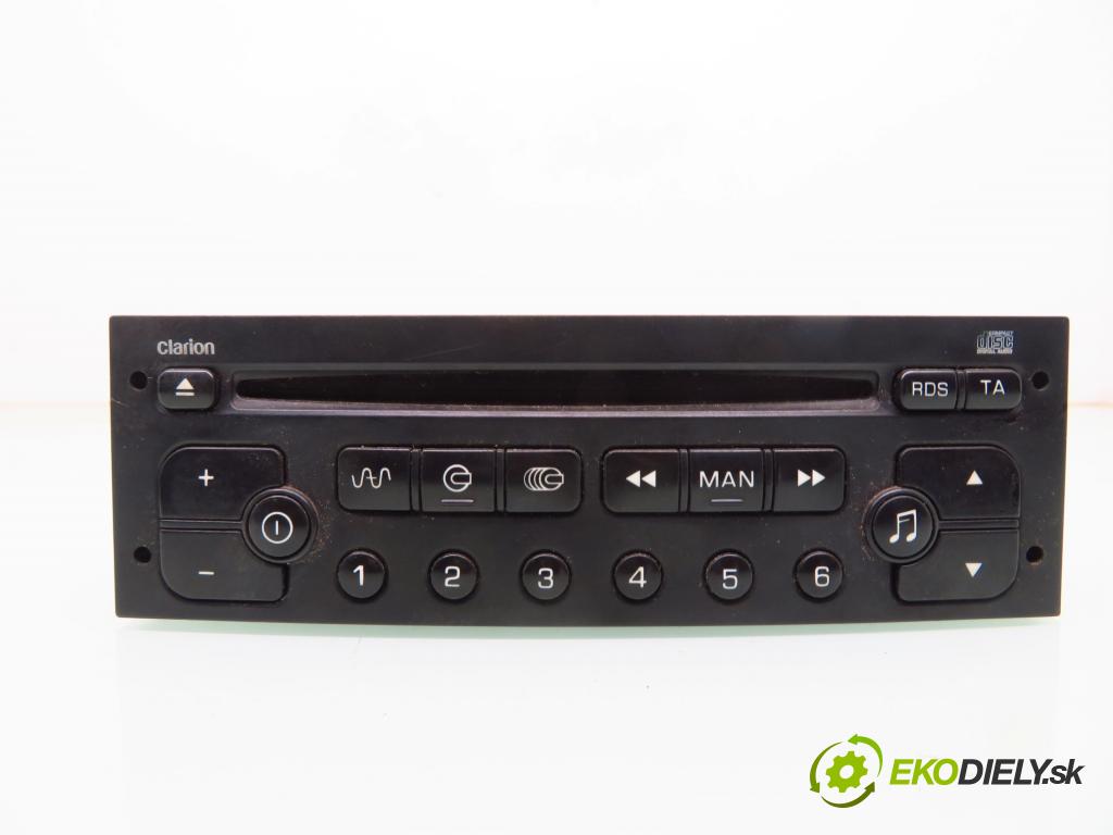 CITROEN BERLINGO FIRST Skrzynia (M_) KOMBIVAN 2006 66,00 1.6 HDI 90 (MB9HX, MC9HX) - 9HX (DV6ATED4) 1560,00 RADIO CD 96627711XT ; PU2859A