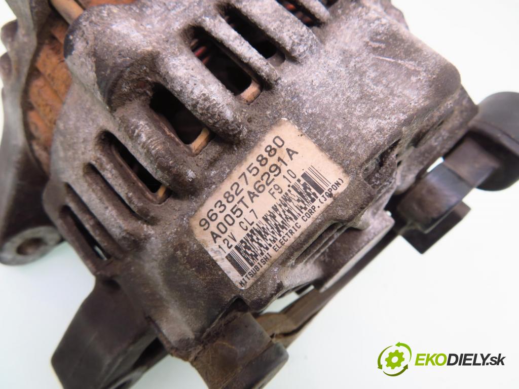 PEUGEOT 206 liftback (2A/C) HB 1999 55,00 1.4 i 75 -  KFX 1361,00 Alternátor 9638275880 ; A005TA6291A (Alternátor)