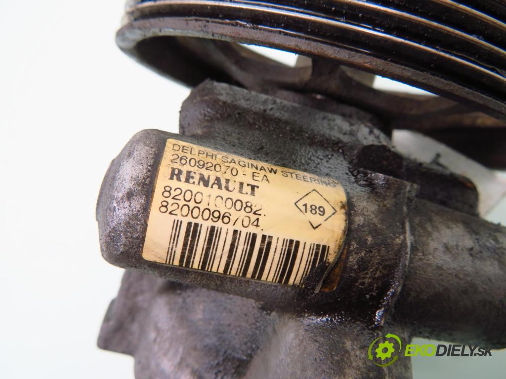 RENAULT LAGUNA II Grandtour (KG0/1_) KOMBI 2005 88,00 1.9 dCi (KG0G) - F9Q 670 1870,00 Pumpa servočerpadlo 8200100082 ; 8200096704 ; 26092070EA (Servočerpadlá, pumpy riadenia)