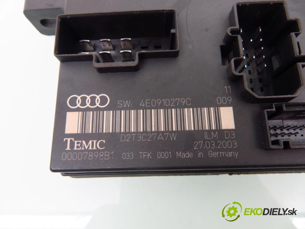 AUDI A8 D3 (4E2, 4E8) SEDAN 2003 202,00 4.0 TDI quattro - ASE 3936,00 MODUL komfortu 4E0910279C