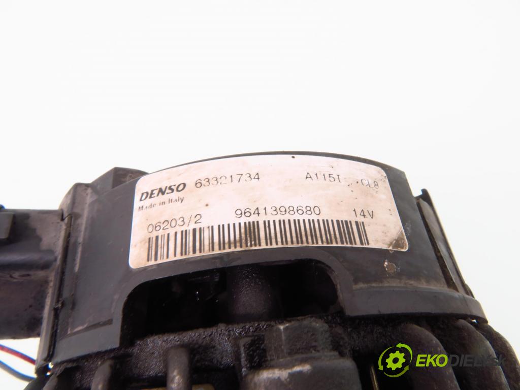 CITROEN XSARA (N1) HB 2003 55,00 1.4 i 75 - KFW (TU3JP) 1360,00 Alternátor 9641398680 ; 63321734 (Alternátory)