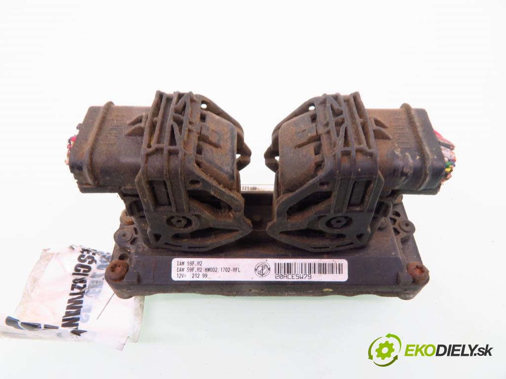 FIAT PUNTO (188_) HB 1999 44,00 1.2 60 - 188 A4.000 1242,00 řídící jednotka motora IAW59FM2 ; 6160038904 ; 46760606