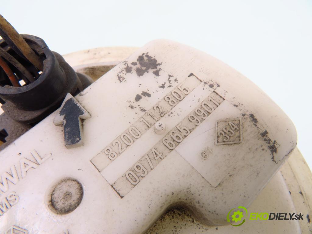 RENAULT CLIO II (BB_, CB_) HB 2001 43,00 1.2 8V 58 - D7F 726 1149,00 pumpa paliva 8200112805 ; 09746659901