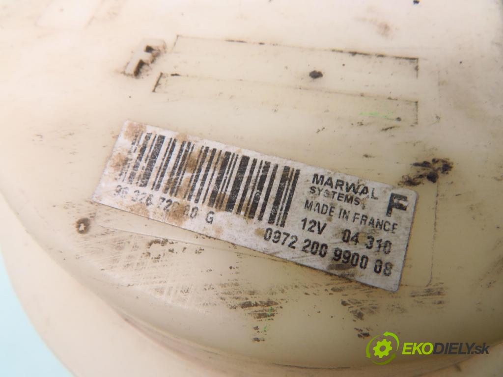 CITROEN C4 I (LC_) HB 2005 80,00 1.6 16V - NFU (TU5JP4) 1587,00 pumpa paliva 9632672080G ; 0972200990008