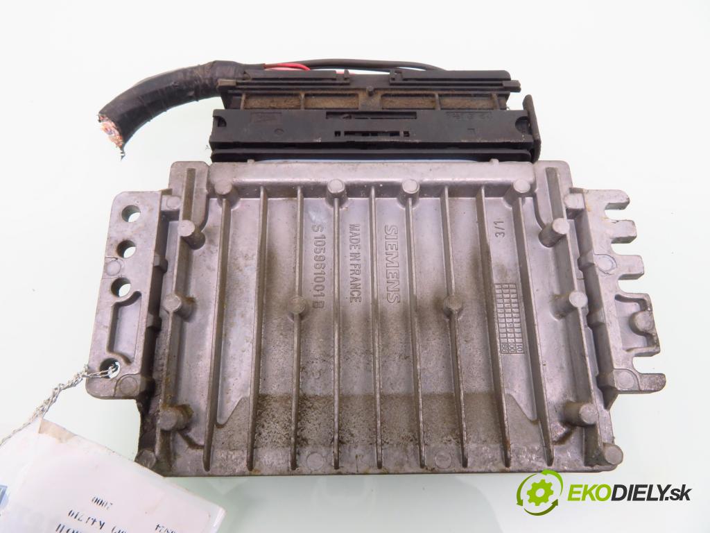 RENAULT CLIO II (BB_, CB_) HB 2000 72,00 1.4 16V (B/CB0P) - K4J 710 1390,00 řídící jednotka motora S110130058A ; 8200069287