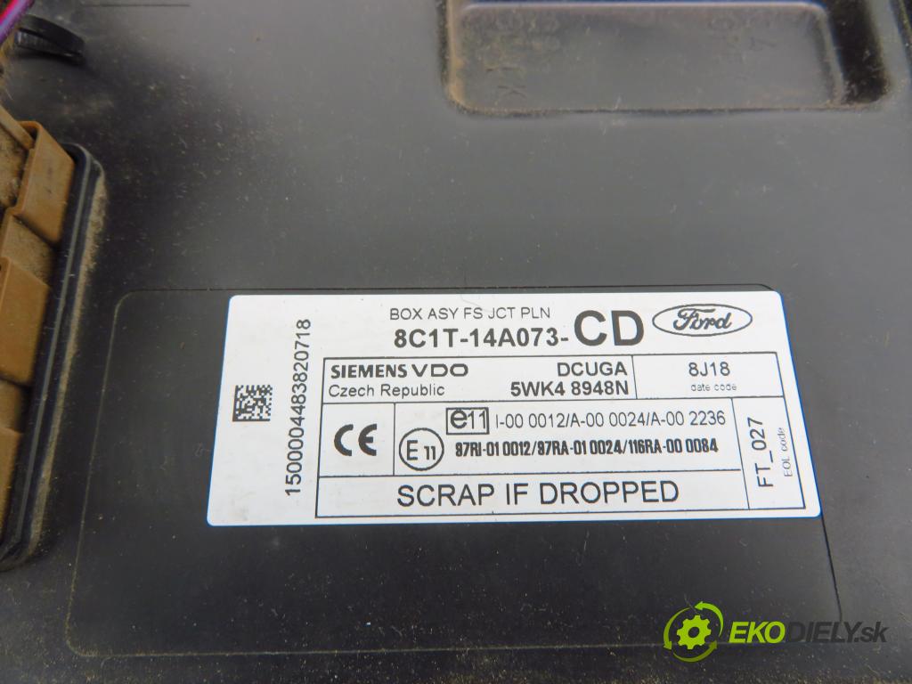 FORD TRANSIT Furgon (FA_ _) FURGON 2008 85,00 2.2 TDCi - SRFA 2198,00 MODUL BSI 8C1T14A073CD ; 5WK48948N