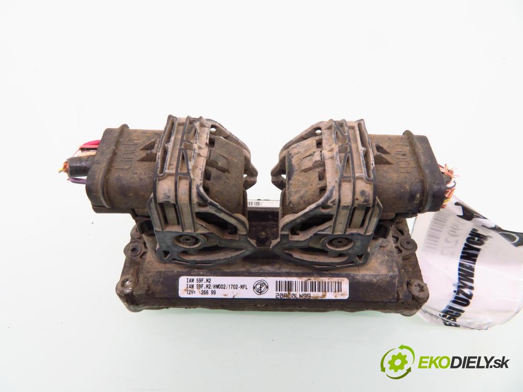 FIAT PUNTO (188_) HB 1999 44,00 1.2 Bifuel - 188 A4.000 1242,00 řídící jednotka motora IAW59FM2 ; 6160038904 ; 46760606