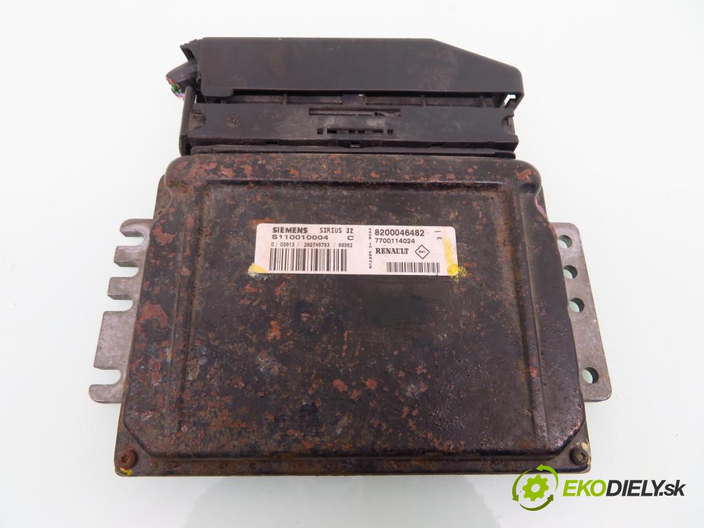 RENAULT SCENIC I (JA0/1_) MINIVAN 2000 79,00 1.6 16V 107 - K4M 700 1598,00 řídící jednotka motora S110010004C ; 8200046482 ; 7700114024