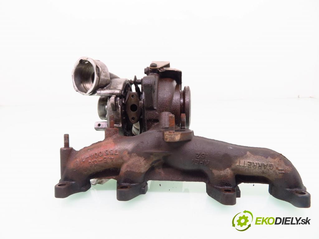 VW GOLF PLUS (5M1, 521) HB 2006 103,00 2.0 TDI - BMM 1968,00 RYCHLONABÍJEČKA: 03G253016H (Turbodúchadla (kompletní))