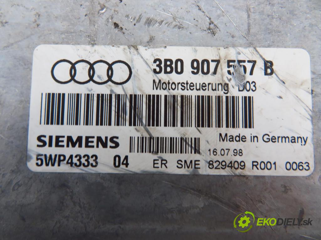 AUDI A4 (8D2, B5) SEDAN 1998 74,00 1.6 8V 100 - ADP 1595,00 řídící jednotka motora 3B0907557B