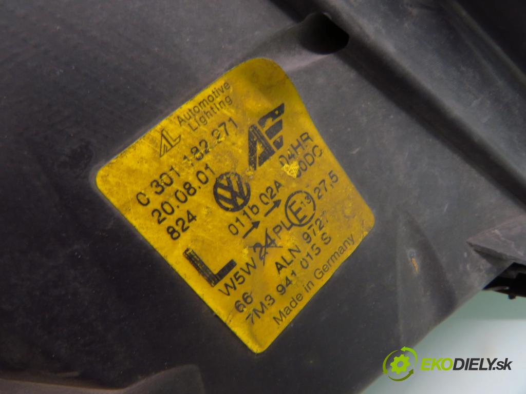 VW SHARAN (7M8, 7M9, 7M6) MINIVAN 2001 85,00 1.9 TDI PD 115 - AUY 1896,00 Svetlo LP 0301182271 ; 7M3941015S ; 7M3907391