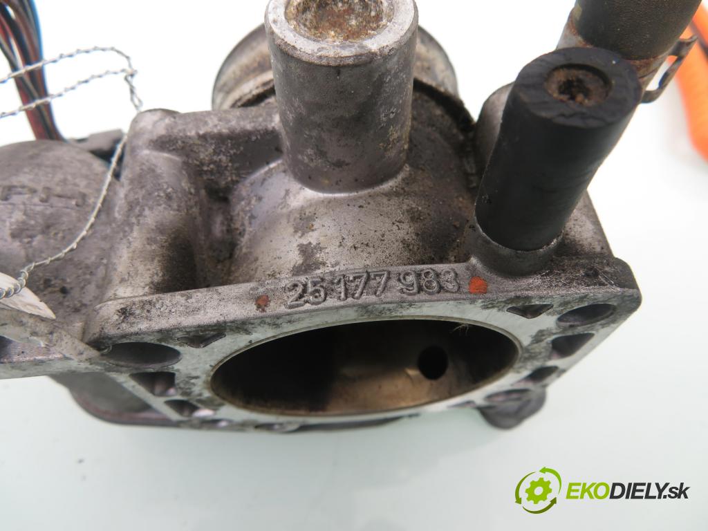 OPEL MERIVA A nadwozie wielkoprzestrzenne (MPV) (X03) MINIVAN 2000 74,00 1.6 16V - Z 16 XE 1598,00 Škrtiaca klapka 25177983 (Škrtiace klapky)