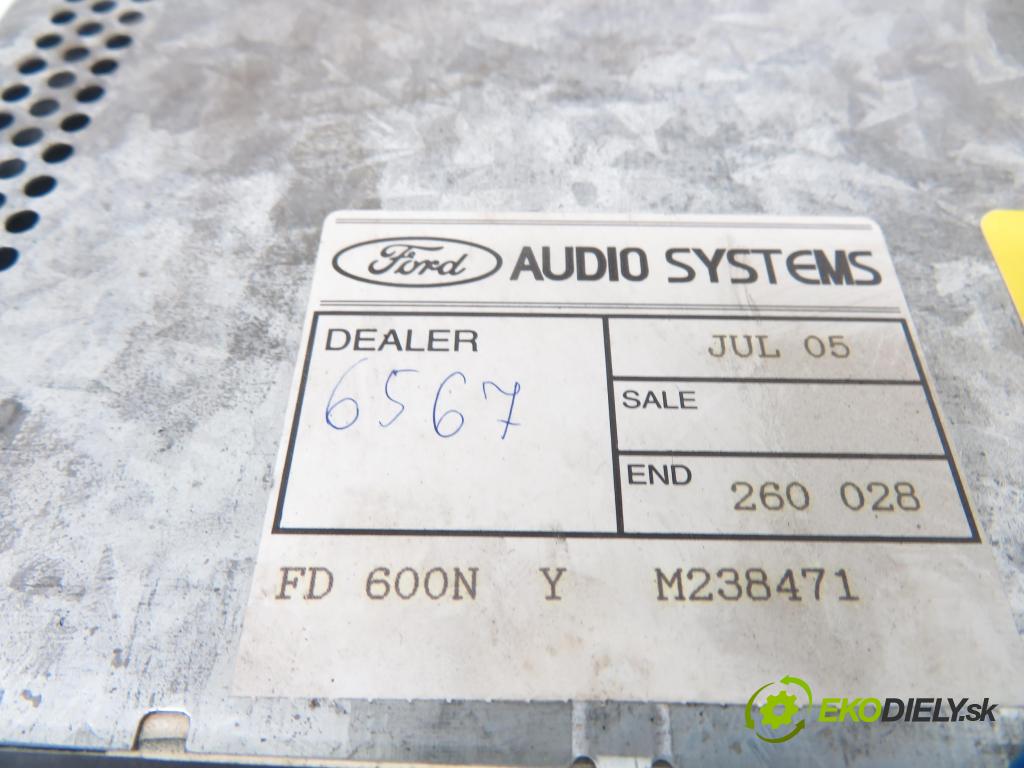 FORD FOCUS Turnier (DNW) KOMBI 2001 85,00 1.8 TDCi - F9DA 1753,00 RADIO CD 98AP18C815AC