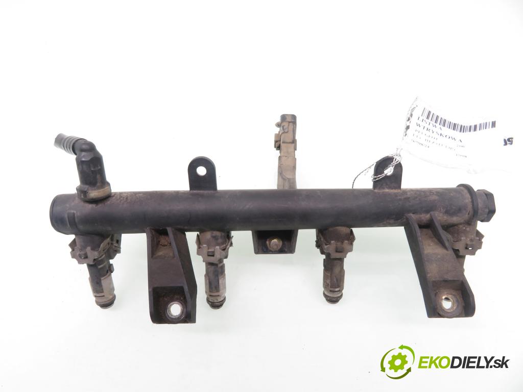 PEUGEOT 206 liftback (2A/C) HB 1998 44,00 1.1 60 - HFZ 1124,00 Lišta vstrekovacia 9625194080D (Vstrekovacie lišty)