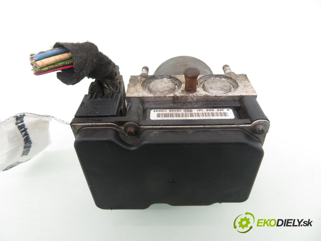 PEUGEOT 307 SW (3H) KOMBI 2003 66,00 2.0 HDI 90 - RHY (DW10TD) 1997,00 Pumpa ABS 0265800301 ; 0265231302 ; 9650576780 (Pumpy ABS)