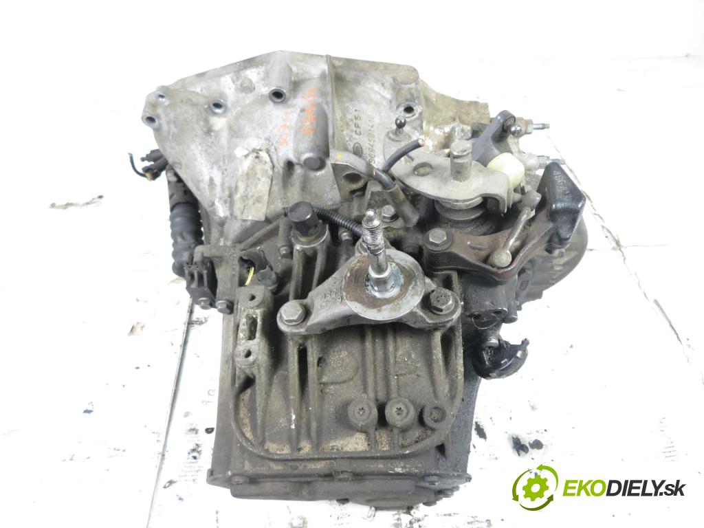 PEUGEOT 307 CC (3B) CABRIO 2007 100,00 2.0 HDi 135 - RHR (DW10BTED4) 1997,00 Prevodovka MANUALNA 20MB25